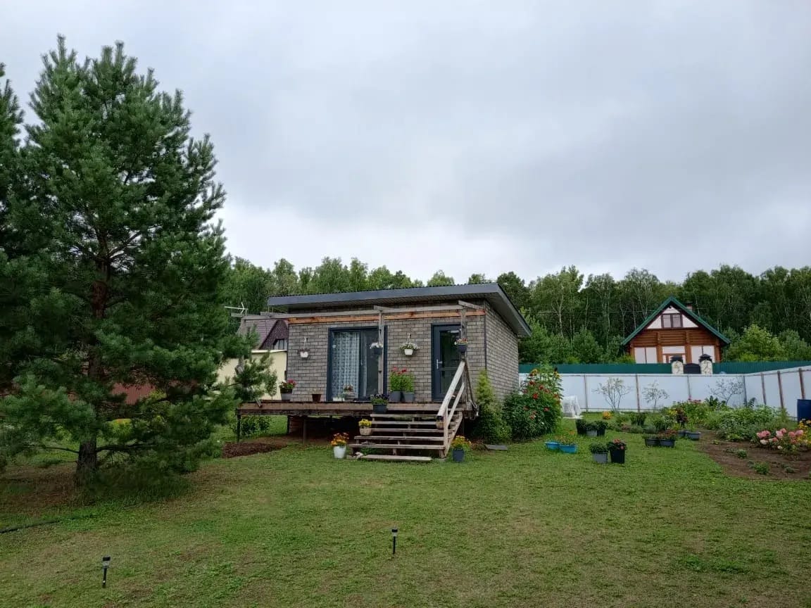 Дом из СИП панелей 30 м²
